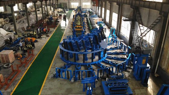 Pulverizador redondo da tubulação de aço da máquina φ10-26mm do moinho de tubo da remoção da rebarba ZY20 que refrigera 0.4-1.5mm 90m/min