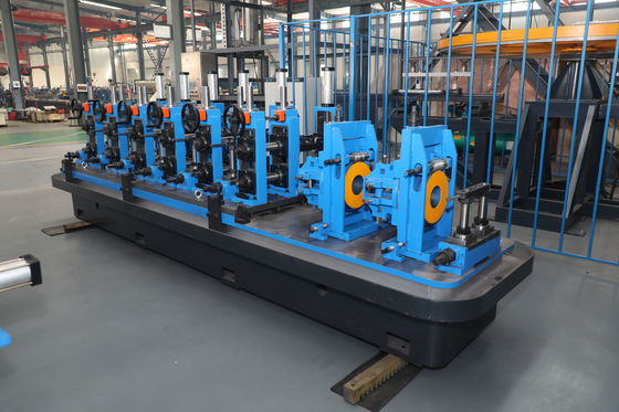 Linha formadora de rolos de 7,6 - 16 mm e máquina para fabricação de tubos para produção de tubos de aço galvanizado de pequeno diâmetro