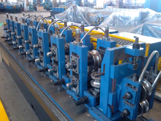 Linha formadora de rolos de 7,6 - 16 mm e máquina para fabricação de tubos para produção de tubos de aço galvanizado de pequeno diâmetro
