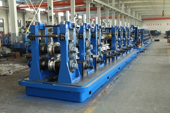 Máquina de moldagem de tubos SS de grande porte e moldagem de rolos de tubos retangulares para produção de tubos estruturais de aço inoxidável