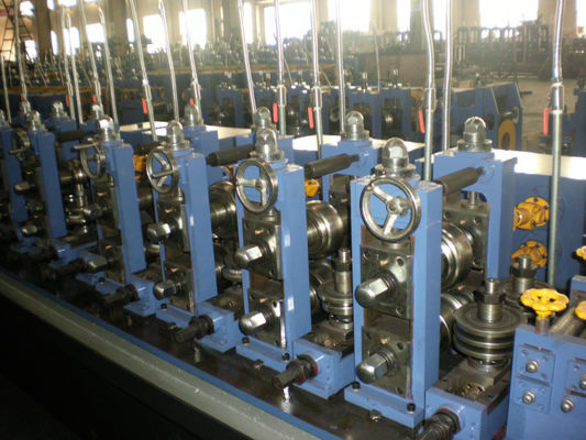 Máquina para fabricar tubos de aço galvanizado com soldagem de alta frequência para construção e produção de tubos industriais