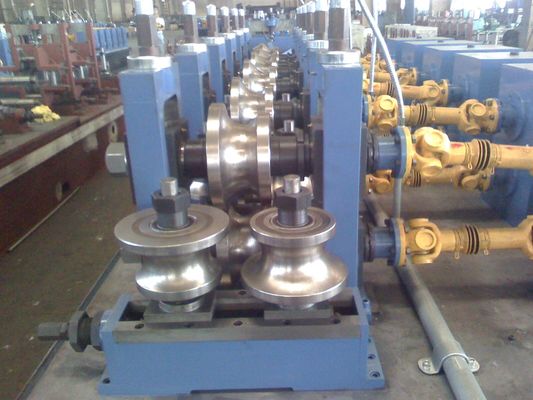 Máquina formadora de rolos de tubos EMT e moinhos de tubos retangulares de aço para produção de conduítes elétricos e tubos estruturais