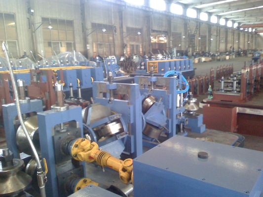 Máquina formadora de rolos de tubos EMT e moinhos de tubos retangulares de aço para produção de conduítes elétricos e tubos estruturais