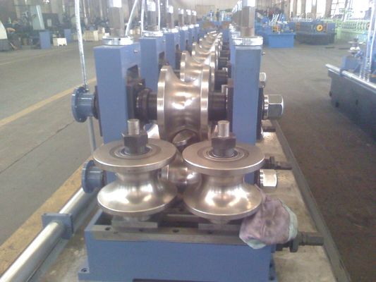 Máquina formadora de rolos de tubos EMT e moinhos de tubos retangulares de aço para produção de conduítes elétricos e tubos estruturais