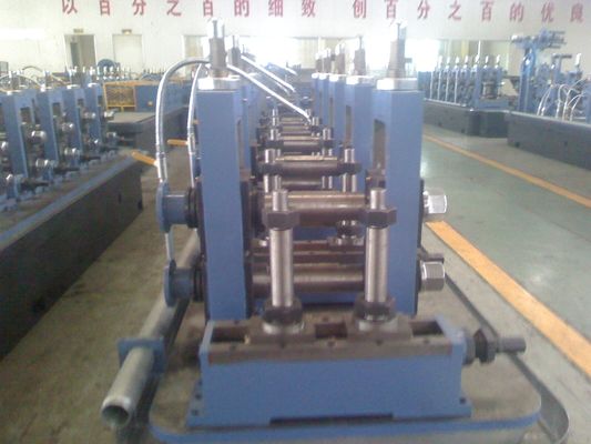 0.8·6.0mm Moinho de tubos de aço galvanizado a quente e equipamento de formação de rolos para produção de tubos GI, tubos de cerca, tubos de estufa e tubos estruturais