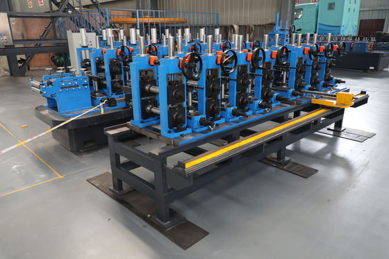 Máquina para fabricar tubos de aço galvanizado com soldagem de alta frequência para construção e produção de tubos industriais