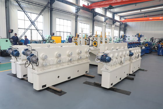 Máquina laminadora de tubos de 12–76 mm para aplicações de fabricação de tubos e núcleos de móveis