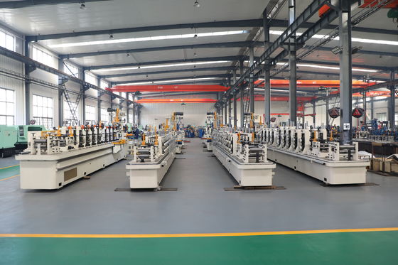 Máquina de aço do moinho de tubo do perfil para a tubulação do quadrado do transporte do gás