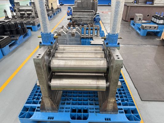 Máquina para fabricar tubos de aço galvanizado com soldagem de alta frequência para construção e produção de tubos industriais