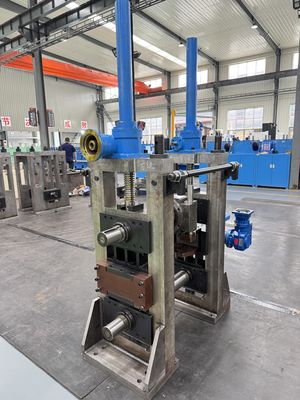 Máquina de fabricação de tubos de aço ASTM A53 com descolador de carga pesada para aço laminado a quente de 2,0 mm ∼6,0 mm