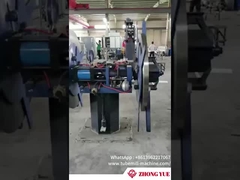 Máquina de fabricação de tubos de aço para trocadores de calor, equipamento de formação de rolos